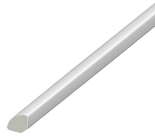 Eurocell White 17.5Mm Upvc Quadrant 1.5M Length