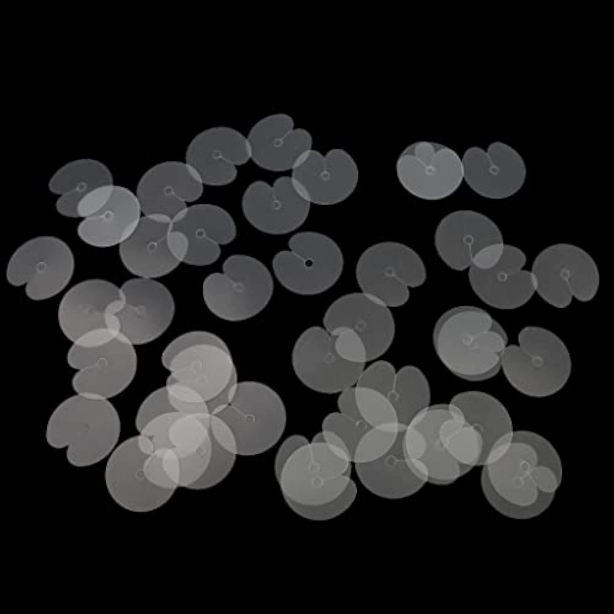 50pcs Fusion Heat Shield Hair Protector Template