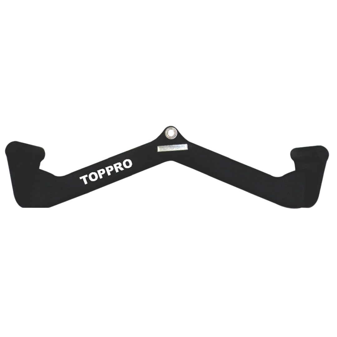 TOPPRO Fitness Fitness HIGH LAT Handle TP-FH-01-24|LAT Pull Down |TRICEP Handle| Gym Handles |Cable Machine Attachment |LATS, Biceps , Triceps, Press Down, Pull Down & Row | Taiwan Certified|Imported (B0CV487JHD) Amazon Price History, Amazon Price Tracker