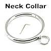 MelBiz Collier en acier inoxydable, accessoire de décoration de cou poli pour femmes (14CM) #1