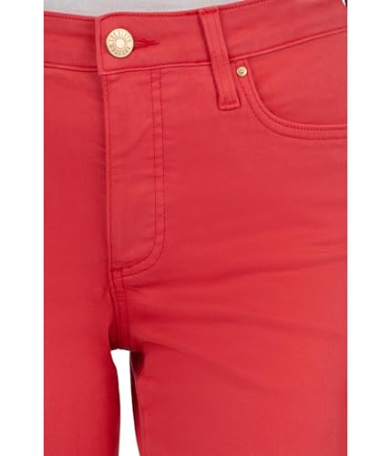 KUT from the Kloth Kelsey High-Rise Fab AB Ankle Flare with Raw Hem3