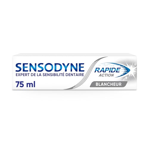 SENSODYNE Zahnpasta Rapid Whitening, Sensitive Zähne, 75 ml – Ansicht 1