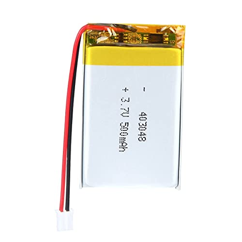 Batería 3.7V 500mAh 403048 Lipo ion con conector JST