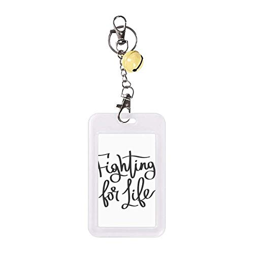 Cadeau mode Fighting for Life, pochette protecteur de carte de crédit Art Déco jaune