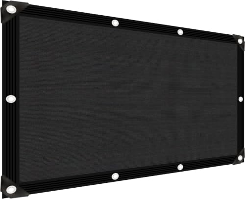 40% Shade Cloth 10×24FT HDPE Sun Shade Net with Grommets by TrekXGD - Used condition - US$23.07