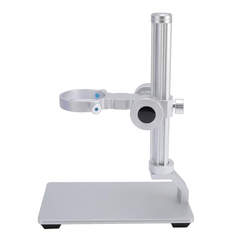 Microscope numérique USB 10X-280X en alliage d'aluminium avec éclairage LED