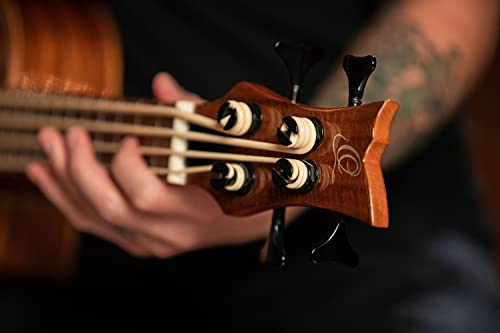 Ortega Guitars Basse de Voyage électro-acoustique – Série Lizard – Ukulélé Basse – housse incluse – Acacia, Acajou… - Les Beatles, Paul McCartney, John Lennon, RIngo Starr, George Harrison Ortega Guitars Basse de Voyage électro-acoustique - Série Lizard - Ukulélé Basse - housse incluse - Acacia, Acajou… – Image 8