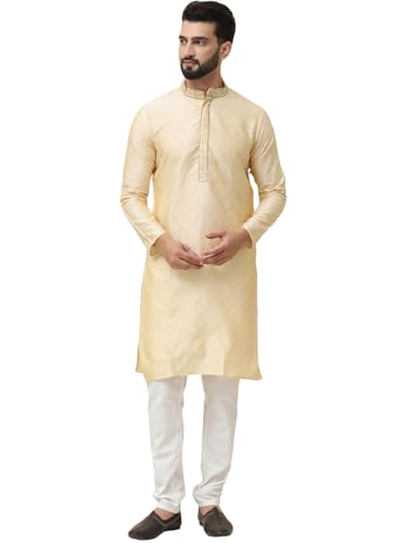 Ensemble Kurta et Churidar blanc cassé Sojanya, l'héritage d'un style unique