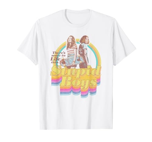 Stranger Things Stupid Boys Camiseta