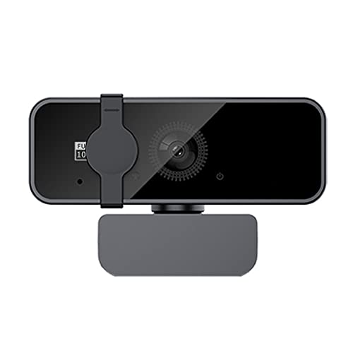 Webcam 1080p avec micro intégré et cache de confidentialité pour ordinateur