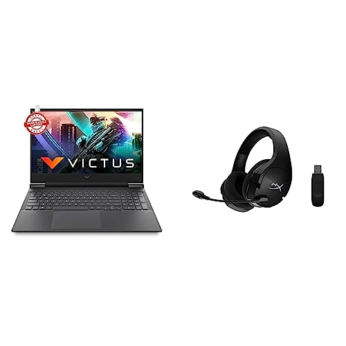 Image of HP Victus Gaming AMD Ryzen 7-5800H 16.1 inch(40.9 cm) FHD Gaming Laptop & Stinger Core 7.1 Wireless