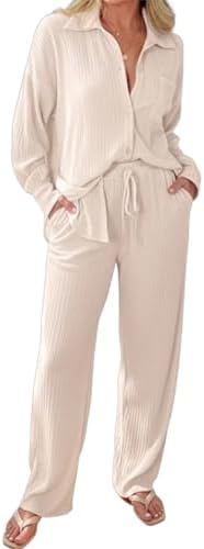 CHICME Womens 2 Piece Vacation Outfits Casual Resort Wear 2026 Be...