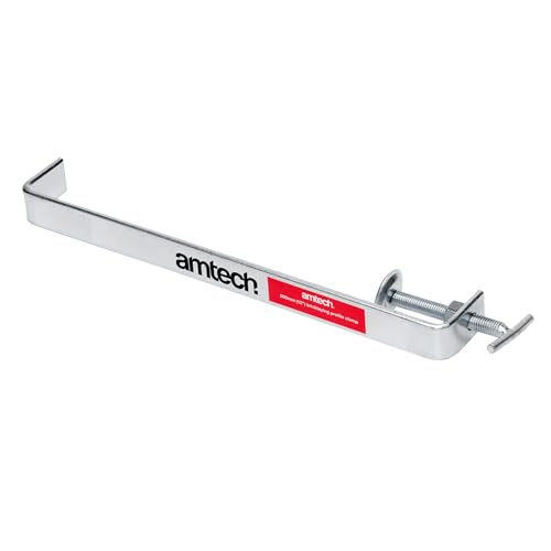 Amtech - Bricklaying Profile Clamp for Home DIY and Professional Bricklaying, Easy to Use and Adjustable for Various Brick Sizes, Durable, Long Lasting (12”)