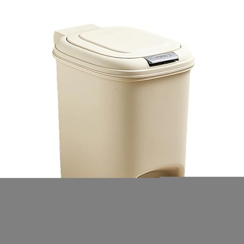 Cubo de basura para espacios estrechos que soluciona la falta de sitio en casa