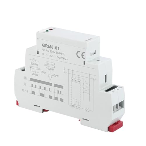 Relais pas à pas GRM8 tension universelle 12-240V pour tableau - 3