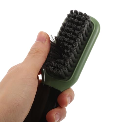 HOMSFOU Cepillo para Zapatos y Ropa Multifuncional de Plástico, Cerdas Suaves, Tamaño Portátil y Ligero, Adecuado para Limpieza en Hogar y Cuidado de Calzado, Cepillos para Botas Exterior - imagen 3