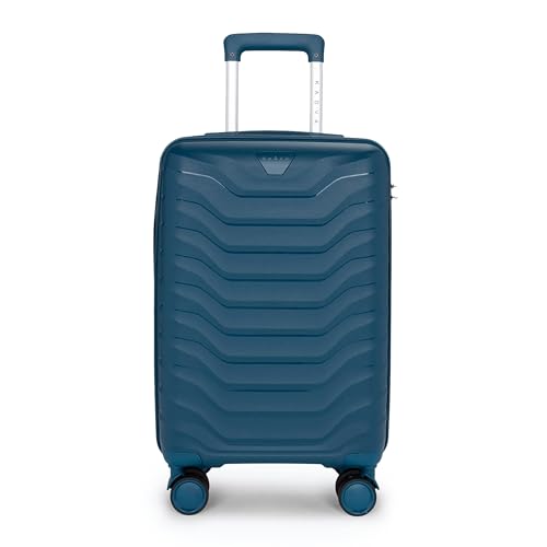 Valise de voyage à roulettes KADVA Sancho de 38L bagage cabine rigide bleu de 2.3kg
