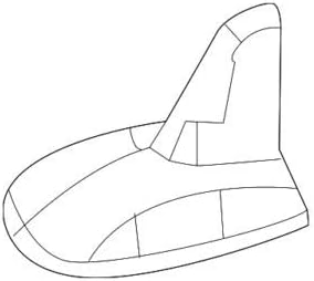 Mercedes Benz Genuine Antenna Assembly Cover 212-827-02-28-5890