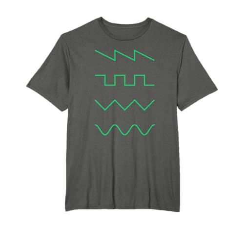 Synth Waveform Digital Analog Synthesizer T-Shirt