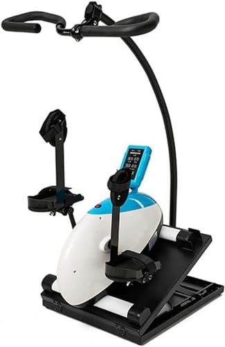 Image of Electric Pedal Portable Mini Exercise Bike Stepper Electric Rehabilitation Machine, Fitness Mini Exercise Bike, Leg and Arm Pedal Exerciser, Under Desk Bike Pedal Exerci