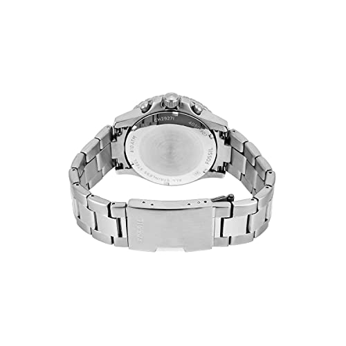 Image of Fossil Men's CH2927 Briggs Analog Display Analog Quartz Silver Watch, Silver, dress
