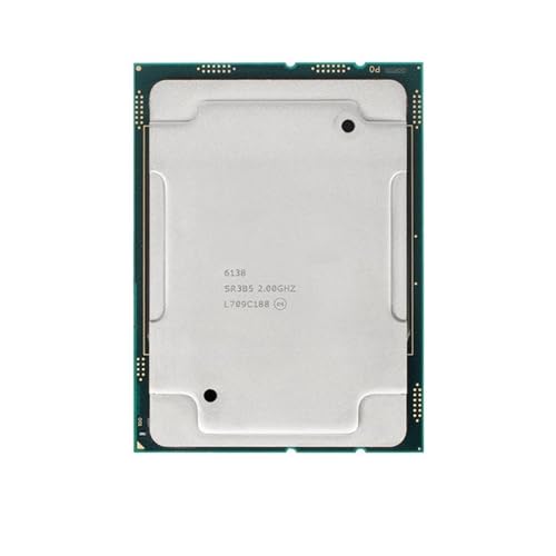 CPU LGA3647 6138 processeur 2,0 GHz résout les lenteurs de calcul de votre serveur d'entreprise