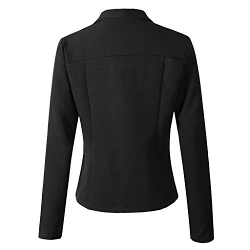 Keepmove Blazers for Women Tops Long Sleeve Jacket Ladies Office Wear Cardigan Coat Shrugs for Evening Dresses Black …