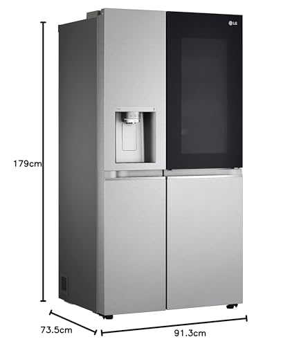 LG GSXV91BSAE Side-by-Side Kühlschrank