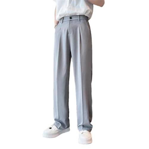 Men Suit Pants Slim Social Pants Korean Straight Pants Office Formal Trousers