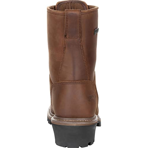 Image of ROCKY Men's Square Toe Logger Composite Toe Waterproof Work Boots