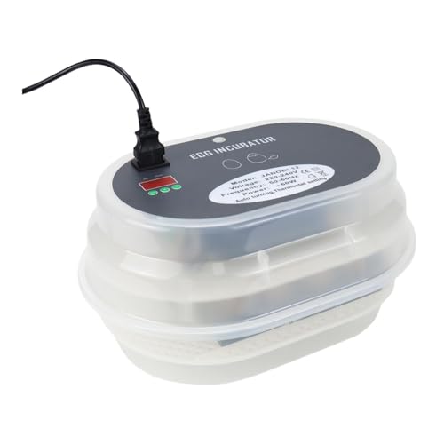 Gralara Incubadora de ovos para chocar pintinhos Incubadora automática de virar ovos Pequena incubad