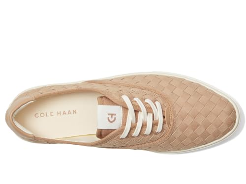 Cole Haan Women's Grandpro Harbor Sneakers, Tuscan Sand Woven Canvas, 7.5-C US by Cole Haan - Used condition - Image 2