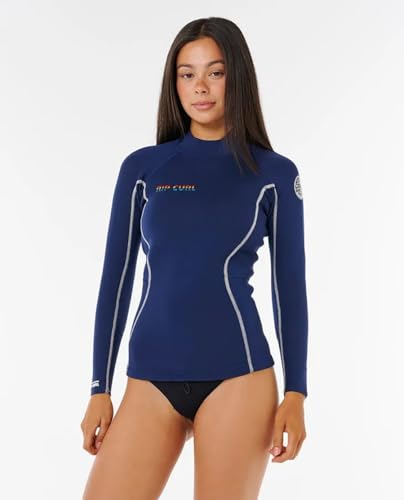 Chaqueta de traje de neopreno Rip Curl Steph Gilmore Dawn Patrol manga larga 1.5mm azul marino miniatura 6