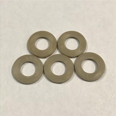 Generic M3 M4 M5 M6 M8 M10 Peek Gasket High Temperature Resistance Washers Preservative Washers Gaskets - Washers - - (Number of Pcs: M3)