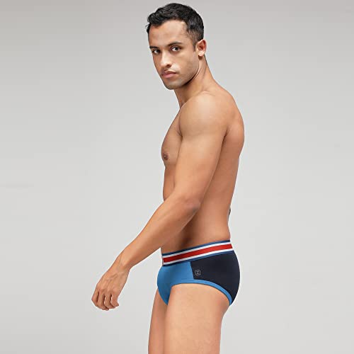 Image of Zoiro Men's Brief | Soft Band | Soft No-Marks Elastic | Breathable Innerwear | Pack of 1 | Color May Vary