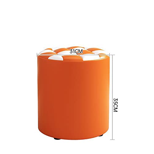 Tabouret de vanité chic en cuir PU touffeté pour coiffeuse - 3