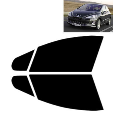 Film Solaire Teinté Pour Vitres Avant Peugeot 308 5 Portes 2007-2013 - Teinte 70% Fumé Ultra Léger