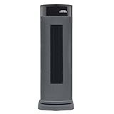 Morphy Richards HeatFlux Digital Ceramic Tower Fan Heater 2000W, Remote Control, Compact, 20m2 Coverage, Oscillation, Timer Function, Auto Switch off, Touch Panel Design, Low Noise, Grey, 825402