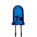 Lumetheus LED Diodos Emisores, 5mm Color Azul Ultrabrillante 5000 mcd 50 piezas 2-3 V 2 Pin Diodo Emisor de Luces LEDs lente difusa
