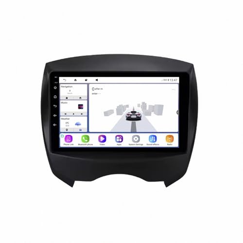 Pantalla Carplay para BYD F0 con sistema de 4 núcleos y cámara trasera HD integrada
