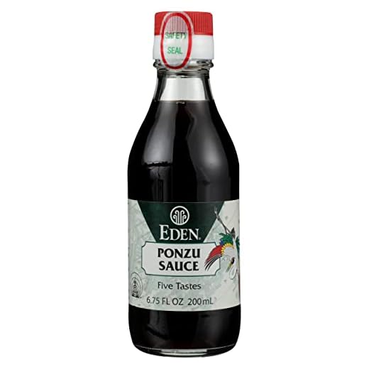 Eden Foods Fat Free Ponzu Sauce, 12-pack