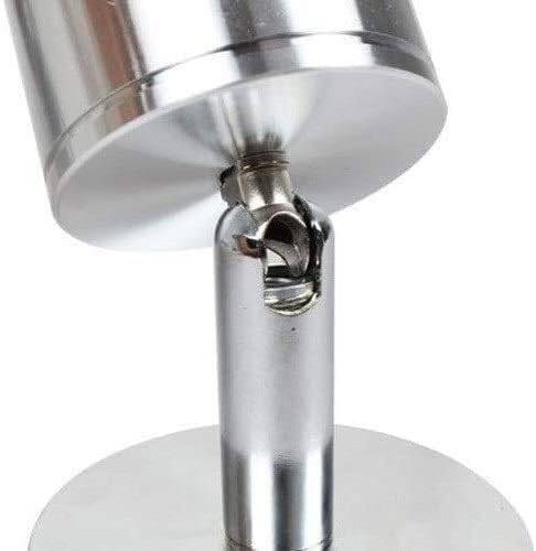 Faretti da soffitto a LED in Alluminio da Incasso, Mini faretti da Parete, compatibili con Illuminazione Interna per Cucina, Soggiorno, Camera da Letto, lampadari - Nero - Luce Calda