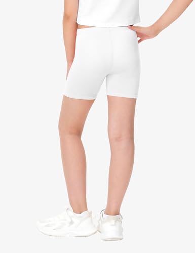 Image of BOOPH Girls Bike Shorts Toddler Cartwheel Short for Dance Underdress | Kids Biker Shorts for 2-10T