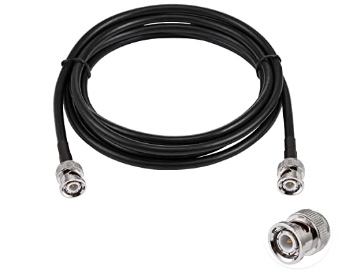 Câble BNC mâle vers BNC mâle coaxial RG58 avec impédance stable 50 ohm