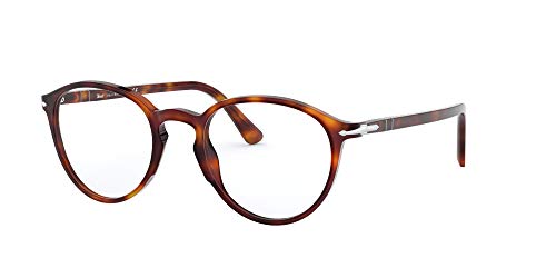 Armações de óculos de prescrição Persol PO3218V Phantos, Havana/Demo, 51 mm