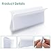 4 Cordless Roller Blinds Shades with Lifting Clamp Pulls for Window Blinds
