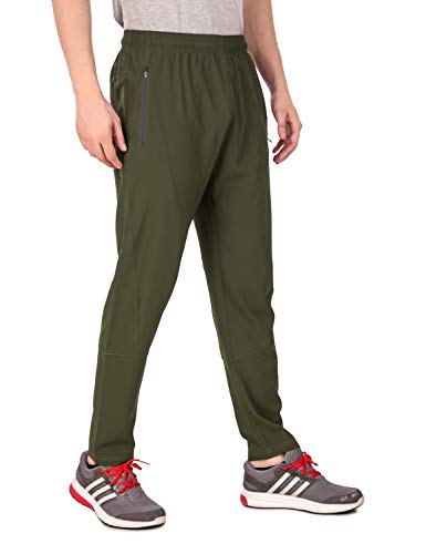 Image of FITINC Men's Relaxed Fit Polyester Track Pant