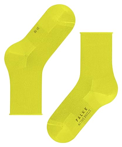 Image of FALKE Women's Active Breeze Socks, Breathable, Cooling Effect, Lyocell, Crew Length, Sweat Wicking, Coolmax Clothing, 1 Pair