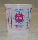 E-Z Mix 70008 1/2 Pint Disposable Mixing Cups 100/Box