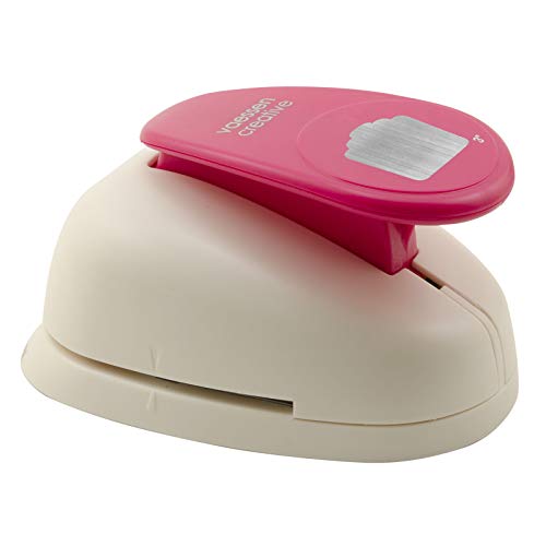 Vaessen Creative Craft Paper Punch Label Tag Motive Puncher, X-Large #TOP1